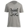 Unisex V Neck Poly-Rich Tee Thumbnail