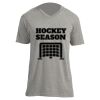 Unisex V Neck Poly-Rich Tee Thumbnail