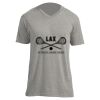 Unisex V Neck Poly-Rich Tee Thumbnail