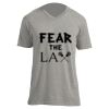 Unisex V Neck Poly-Rich Tee Thumbnail
