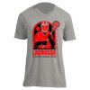 Unisex V Neck Poly-Rich Tee Thumbnail