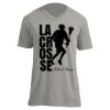 Unisex V Neck Poly-Rich Tee Thumbnail