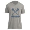 Unisex V Neck Poly-Rich Tee Thumbnail