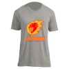 Unisex V Neck Poly-Rich Tee Thumbnail