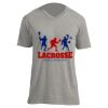 Unisex V Neck Poly-Rich Tee Thumbnail