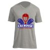 Unisex V Neck Poly-Rich Tee Thumbnail