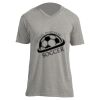 Unisex V Neck Poly-Rich Tee Thumbnail