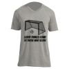 Unisex V Neck Poly-Rich Tee Thumbnail