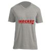 Unisex V Neck Poly-Rich Tee Thumbnail