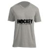 Unisex V Neck Poly-Rich Tee Thumbnail