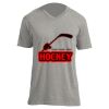 Unisex V Neck Poly-Rich Tee Thumbnail