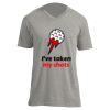 Unisex V Neck Poly-Rich Tee Thumbnail