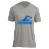 Unisex V Neck Poly-Rich Tee Thumbnail