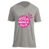 Unisex V Neck Poly-Rich Tee Thumbnail
