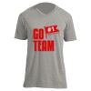 Unisex V Neck Poly-Rich Tee Thumbnail