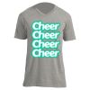 Unisex V Neck Poly-Rich Tee Thumbnail