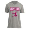 Unisex V Neck Poly-Rich Tee Thumbnail