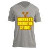 Unisex V Neck Poly-Rich Tee Thumbnail
