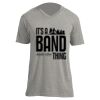 Unisex V Neck Poly-Rich Tee Thumbnail