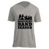 Unisex V Neck Poly-Rich Tee Thumbnail
