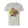 White Marble Unisex Jersey Short-Sleeve V-Neck T-Shirt Thumbnail