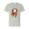 White Marble Unisex Jersey Short-Sleeve V-Neck T-Shirt Thumbnail