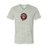 White Marble Unisex Jersey Short-Sleeve V-Neck T-Shirt Thumbnail
