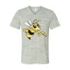 White Marble Unisex Jersey Short-Sleeve V-Neck T-Shirt Thumbnail