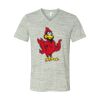 White Marble Unisex Jersey Short-Sleeve V-Neck T-Shirt Thumbnail