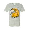 White Marble Unisex Jersey Short-Sleeve V-Neck T-Shirt Thumbnail