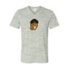 White Marble Unisex Jersey Short-Sleeve V-Neck T-Shirt Thumbnail