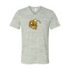 White Marble Unisex Jersey Short-Sleeve V-Neck T-Shirt Thumbnail