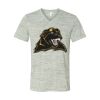 White Marble Unisex Jersey Short-Sleeve V-Neck T-Shirt Thumbnail