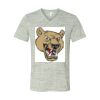 White Marble Unisex Jersey Short-Sleeve V-Neck T-Shirt Thumbnail