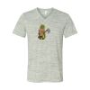 White Marble Unisex Jersey Short-Sleeve V-Neck T-Shirt Thumbnail