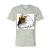 White Marble Unisex Jersey Short-Sleeve V-Neck T-Shirt Thumbnail