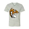 White Marble Unisex Jersey Short-Sleeve V-Neck T-Shirt Thumbnail