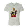 White Marble Unisex Jersey Short-Sleeve V-Neck T-Shirt Thumbnail