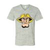 White Marble Unisex Jersey Short-Sleeve V-Neck T-Shirt Thumbnail