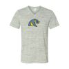 White Marble Unisex Jersey Short-Sleeve V-Neck T-Shirt Thumbnail