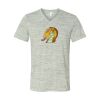 White Marble Unisex Jersey Short-Sleeve V-Neck T-Shirt Thumbnail