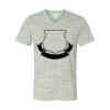 White Marble Unisex Jersey Short-Sleeve V-Neck T-Shirt Thumbnail