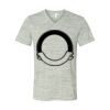 White Marble Unisex Jersey Short-Sleeve V-Neck T-Shirt Thumbnail