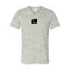 White Marble Unisex Jersey Short-Sleeve V-Neck T-Shirt Thumbnail