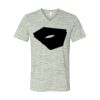 White Marble Unisex Jersey Short-Sleeve V-Neck T-Shirt Thumbnail