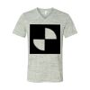 White Marble Unisex Jersey Short-Sleeve V-Neck T-Shirt Thumbnail