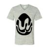 White Marble Unisex Jersey Short-Sleeve V-Neck T-Shirt Thumbnail