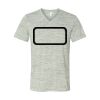 White Marble Unisex Jersey Short-Sleeve V-Neck T-Shirt Thumbnail