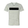 White Marble Unisex Jersey Short-Sleeve V-Neck T-Shirt Thumbnail