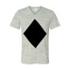 White Marble Unisex Jersey Short-Sleeve V-Neck T-Shirt Thumbnail